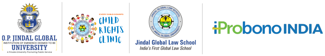 O.P. Jindal Global University, Jindal Global Law School, Child Rights Clinic and iProbono India